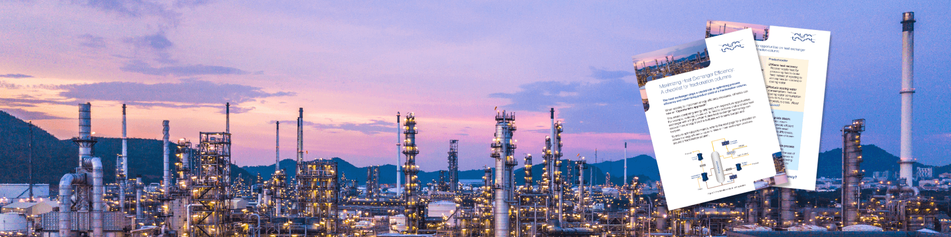 Refinery fractionation checklist hero banner 1920x480