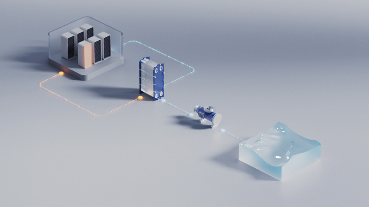 Alfa Laval's data center cooling and heat reuse solution in one