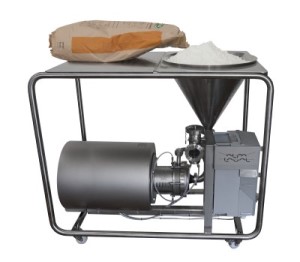 HPM with powderbag