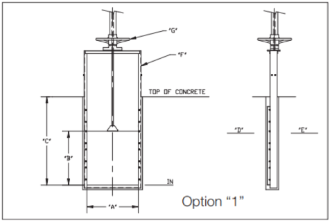 Slide gate Option 1