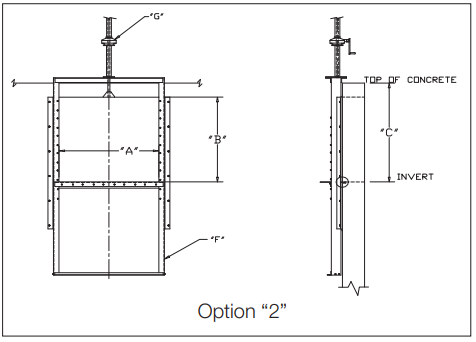 Slide gate Option 2