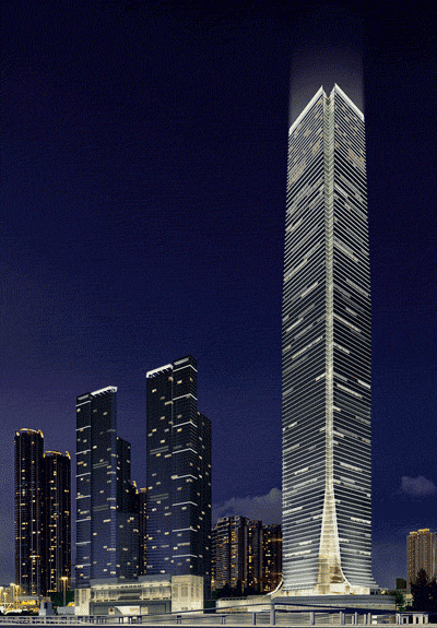  ICC Tower in HK